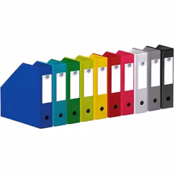 Range revues - ELBA - Assortis - PVC - 7 cm - Lot de 10