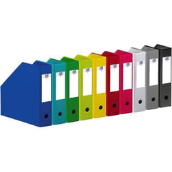 Range revues - ELBA - Assortis - PVC - 7 cm - Lot de 10