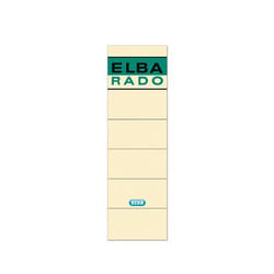 Elba 100420953 accessoire de reliure Étiquette au dos