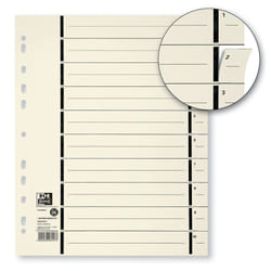 Oxford 400004671 intercalaire Carton Beige 10 pièce(s)