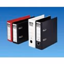 Elba Lever Arch File Rado Plast, 75 mm, for A5 Portrait, PVC Black, A5, PVC, Noir, 500 feuilles, 75 mm, 230 mm