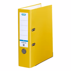 Elba Smart Pro, A4, Anneau rond, Polymère d’acrylate, Carton, Polypropylène (PP), Jaune, 600 feuilles, 8 cm