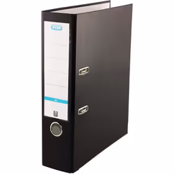 Elba Rado Top, Anneau en D, Rangement, Papier, Plastique, Noir, 8 cm, 290 mm