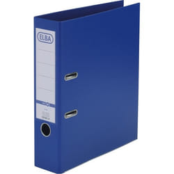 Elba Smart PP/PP, 80 mm classeur à anneaux A4 Bleu