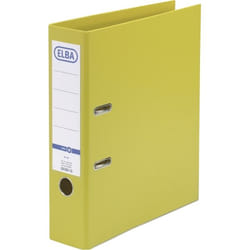 Elba Smart PP/PP, 80 mm classeur à anneaux A4 Jaune