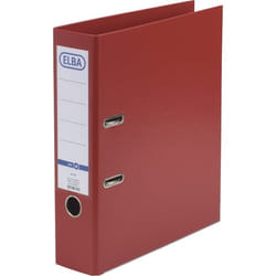 Elba Smart PP/PP, 80 mm classeur à anneaux A4 Rouge