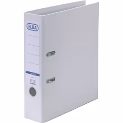 Elba Smart PP/PP, 80 mm, A4, Polypropylène (PP), Blanc, 570 feuilles, 8 cm, 285 mm