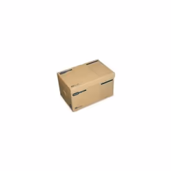 Elba Systemcontainer tric 54.5x32.0x 36.0 cm mit Klappdeckel Packung 10, Carton, Beige, 540 mm, 320 mm, 360 mm, 10 pièce(s)