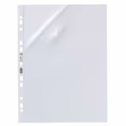 Elba Transparent pocket A4, PP, A4, Transparent, Polypropylène (PP), 0,12 mm, 100 pièce(s)