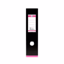 Oxford 100081035, Porte-documents, A4, Polypropylène (PP), Noir, Rose, 570 feuilles, 8 cm
