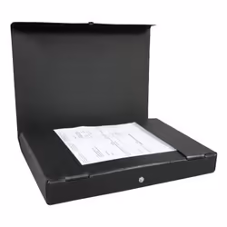 Elba 400001926, 380 feuilles, Noir, Carton, A4, 240 mm, 45 mm