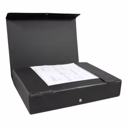 Elba 400000985, 580 feuilles, Noir, Carton, A4, 240 mm, 65 mm