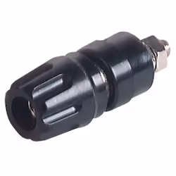 Hirschmann PKI 10A, Ø4mm/Ø2mm, Noir, Polyamide, Nickel, 30 VAC/60 VDC, 35 A