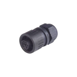 Hirschmann - cosse cylindrique mâle série (connecteur rond): ca ca 6 ld 934 127-100-1 femelle, droit nombre total de pôles: 6 + pe