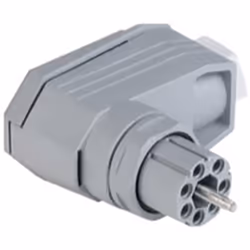 Informations techniques Tension de service : 250 V AC/DC (6 pôles) 60 V AC/DC (11 pôles) Courant de service : 5 A Section de ...