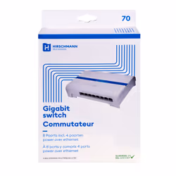 Hirschmann CAS 8 Non-géré L3 Gigabit Ethernet (10/100/1000) Connexion Ethernet, supportant l'alimentation via ce port (PoE) Blanc