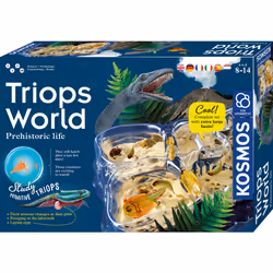 Kosmos Triops World, Animaux qui grossissent dans l’eau, 8 an(s), Multicolore