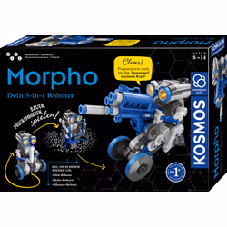 Kosmos 62083, Robot programmable, 8 an(s), Bleu, Gris