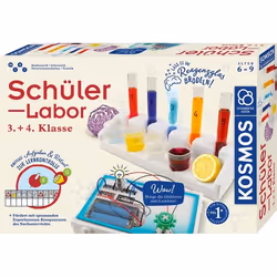 Kosmos Schülerlabor 3. + 4. Klasse, Kit d'expériences, Chimie, 8 an(s), Multicolore