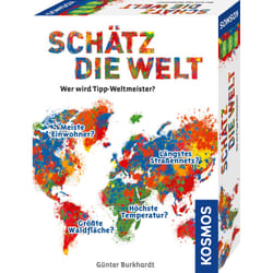 Kosmos Schätz die Welt 45 min Jeu de société Education
