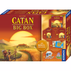 Kosmos Catan - Big Box, Jeu de société, Stratégie, 10 an(s), 75 min, Jeu familial