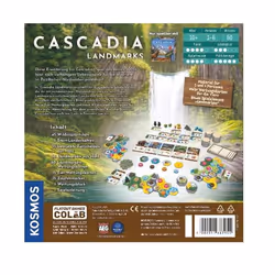 Kosmos Cascadia Landmarks 60 min Jeu de société Famille