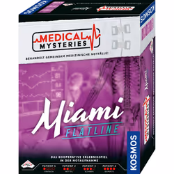 Kosmos Medical Mysteries - Miami Flatline, Jeu de société, Déduction, 16 an(s), 60 min
