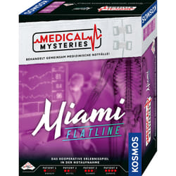 Kosmos Medical Mysteries - Miami Flatline 60 min Jeu de société Déduction