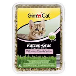 GimCat 407005, Friandises, Chat, Universel, Herbe, 150 g