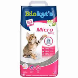 Biokat's Micro fresh, Granulés, 14 L, Gris, Allemagne, Sac en papier