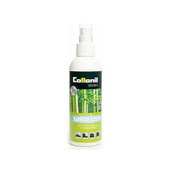La lotion de nettoyage Bamboo de chez Collonil est une lotion qui élime saletés hydrate le cuir le denim et les associations de
