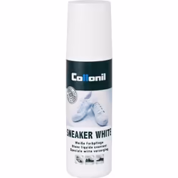 SNEAKER WHITE - Blanc couvrant pour chaussures en cuir et toile blanche COLLONIL 100ml