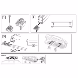 Thule 694-8 Noir Adaptateur de transport
