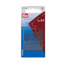 Prym 121294 aiguille à coudre 20 pièce(s) Couture à la main Acier inoxydable Aiguille pointue