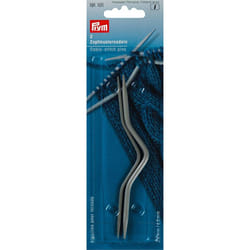 Prym 191101 aiguille à tricoter Aiguille pour point de chaînette Gris