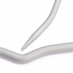 Prym 191101 aiguille à tricoter Aiguille pour point de chaînette Gris