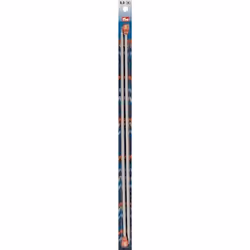 Prym 191478, Aiguille à tricoter à pointe unique, Gris, Aluminium, 400 mm, 5 mm, 2 pièce(s)