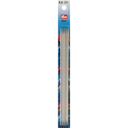 Prym 11914900 Aiguille à tricoter à double pointe Gris