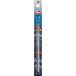 Prym Crochets pour laine sans manche, 14cm, 4,00mm, gris