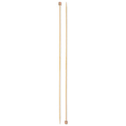 Prym Bambus Aiguille à tricoter à pointe unique Bois
