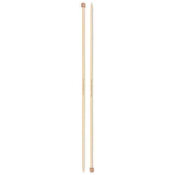 Prym Bambus Aiguille à tricoter à pointe unique Bambou