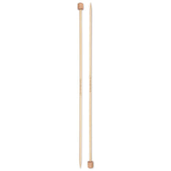 Prym Bambus Aiguille à tricoter à pointe unique Bambou