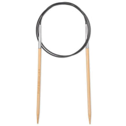 Prym 222506 aiguille à tricoter Aiguille pour tricot circulaire Noir, Naturel, Argent