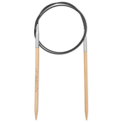 Prym 222507 aiguille à tricoter Aiguille pour tricot circulaire Noir, Naturel, Argent