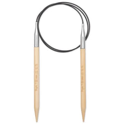 Prym 222511 aiguille à tricoter Aiguille pour tricot circulaire Noir, Naturel, Argent