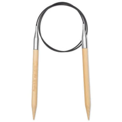 Prym 222503 Aiguille pour tricot circulaire Noir, Naturel, Argent