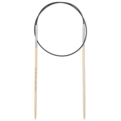 Prym 222513 aiguille à tricoter Aiguille pour tricot circulaire Noir, Naturel, Argent