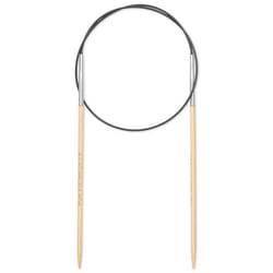 Prym 222514 aiguille à tricoter Aiguille pour tricot circulaire Noir, Naturel, Argent