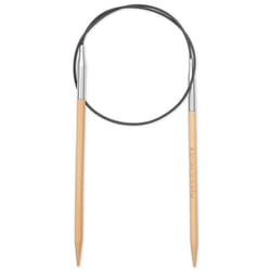 Prym 222518 aiguille à tricoter Aiguille pour tricot circulaire Noir, Naturel, Argent