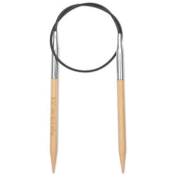 Prym 222528 aiguille à tricoter Aiguille pour tricot circulaire Noir, Naturel, Argent